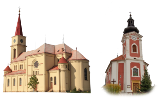 Logo kostel sv. Jiří - Římskokatolické farnosti Ořechov-sv.Jiří, Ořechov-Všech svatých